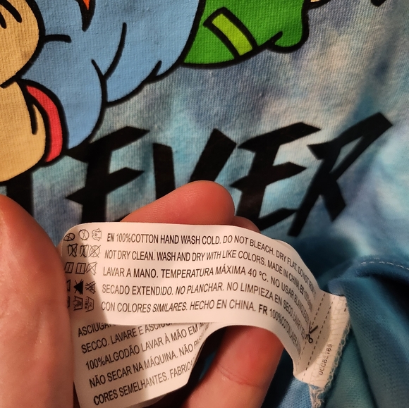 🆕️Forever 21 X Nickelodeon Rugrats Cropped Tank Muscle T Size L NWT Tie-Dye - Picture 5 of 5